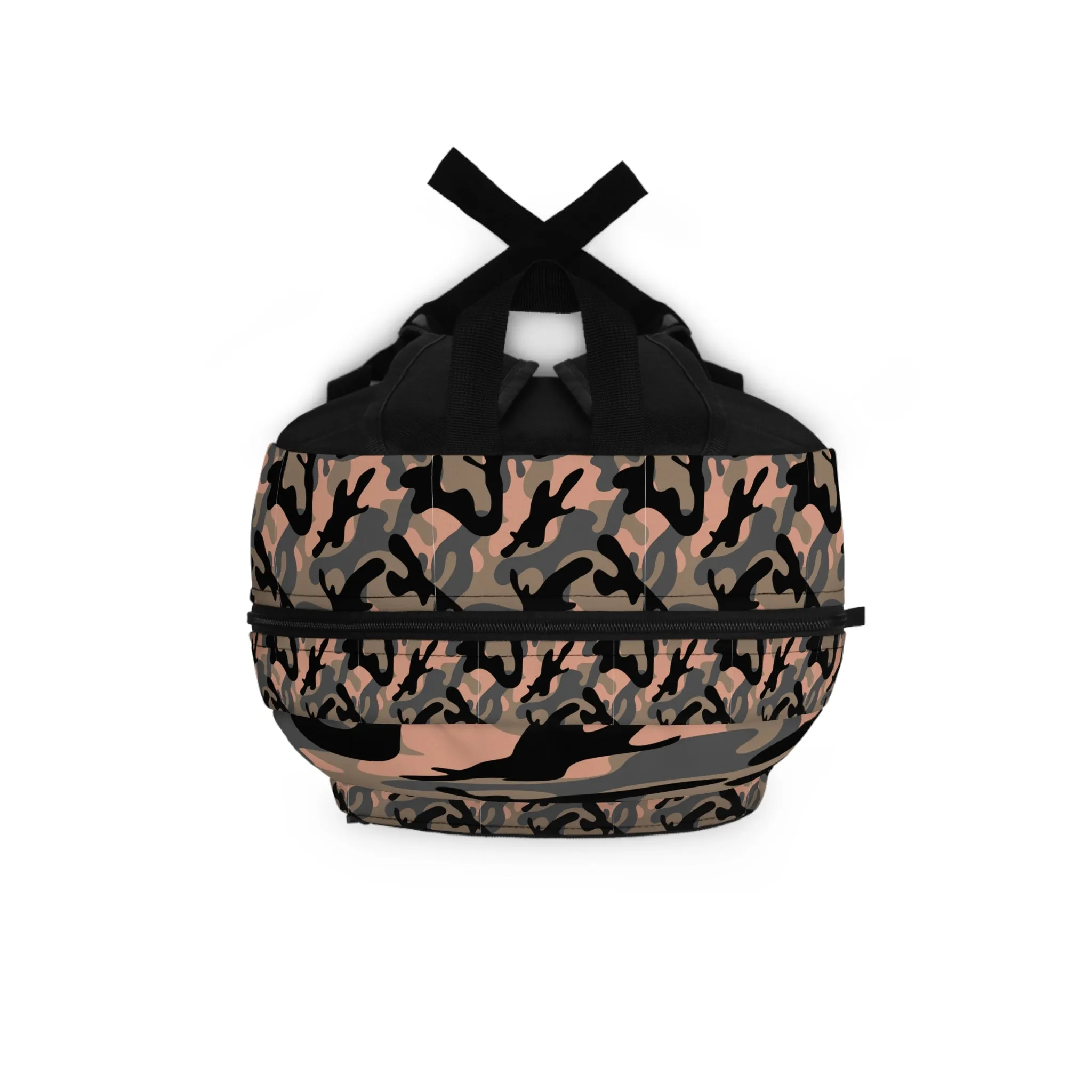 Eddy and Rita Women's Pink and Grey Camo Backpack - Premium Designer Bag