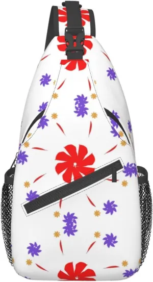 Eight-Way Rotating Flower Pattern Outdoor Hiking Backpack > Suitable For Men And Women Riding Strong And Sturdy High Storage Capacity Daily Travel
