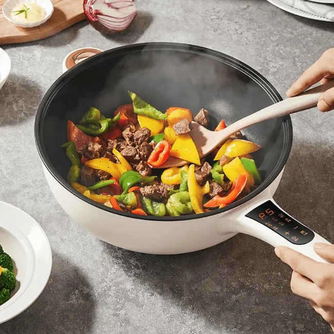 Electric Frying Pan - Nonstick Easy Cooker Skillet