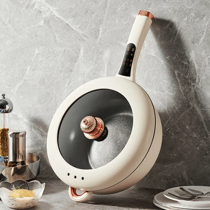 Electric Frying Pan - Nonstick Easy Cooker Skillet