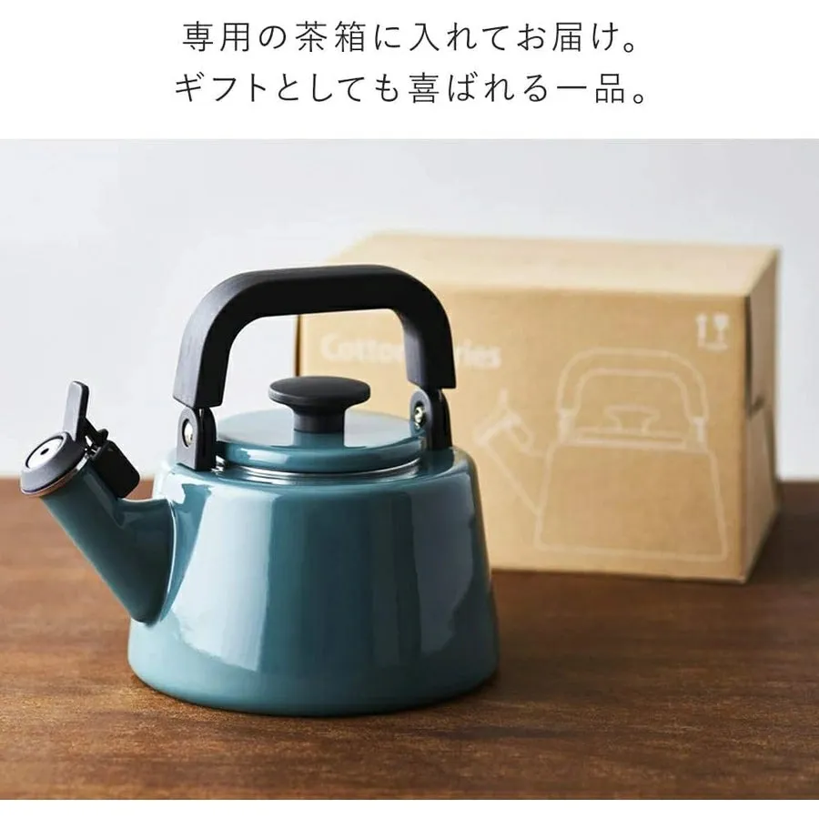 Enamel Whistle Kettle 2.1L CTN-2.1WK