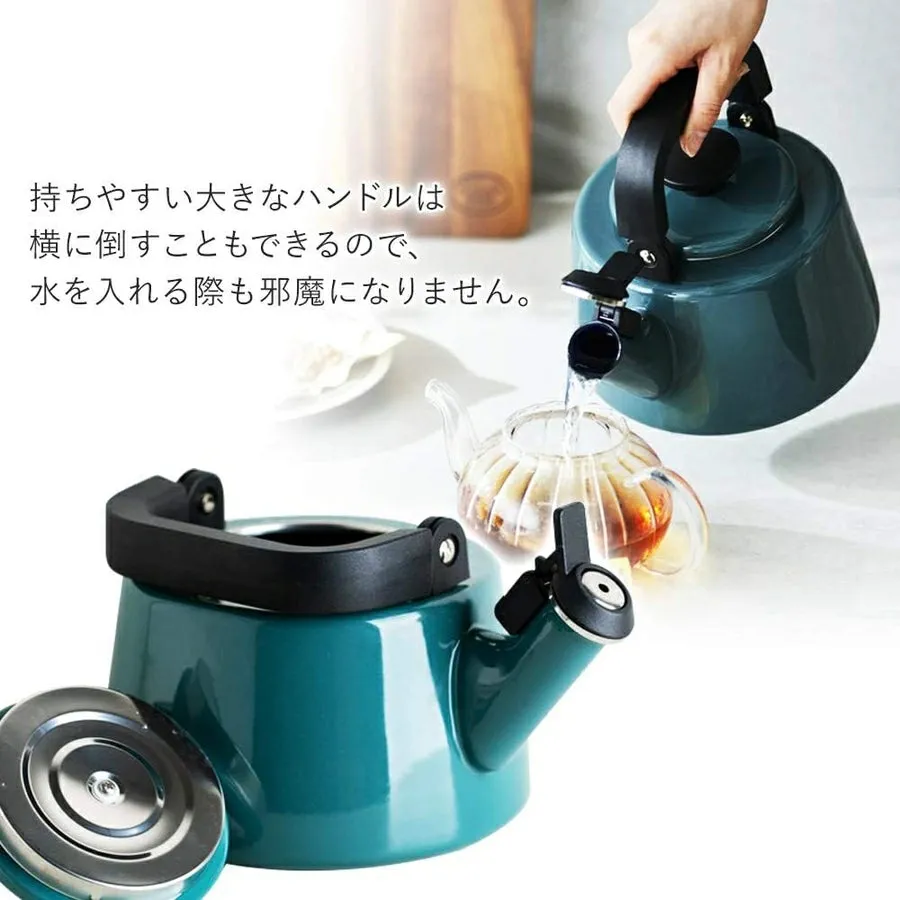 Enamel Whistle Kettle 2.1L CTN-2.1WK