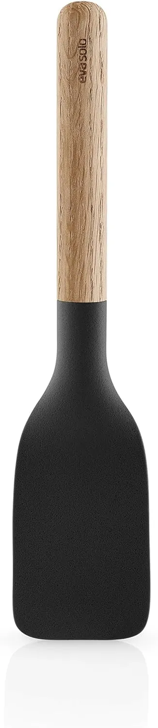 Eva Solo Nordic Kitchen Spatula | Serving Utensils | Heat Resistant Cooking Spatula for Nonstick Cookware | Danish Design & Functionality | Black