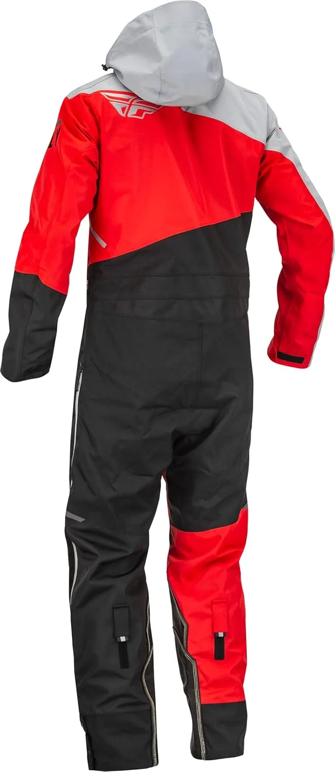 Fly Racing 2023 Cobalt Shell SB Monosuit (Red/Grey, X-Large)