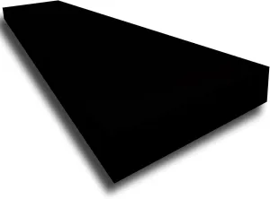 FoamTouch 3" Height x 48" Width x 72" Length Camper/RV bunk Mattress (Foam Only) Charcoal -No Cover