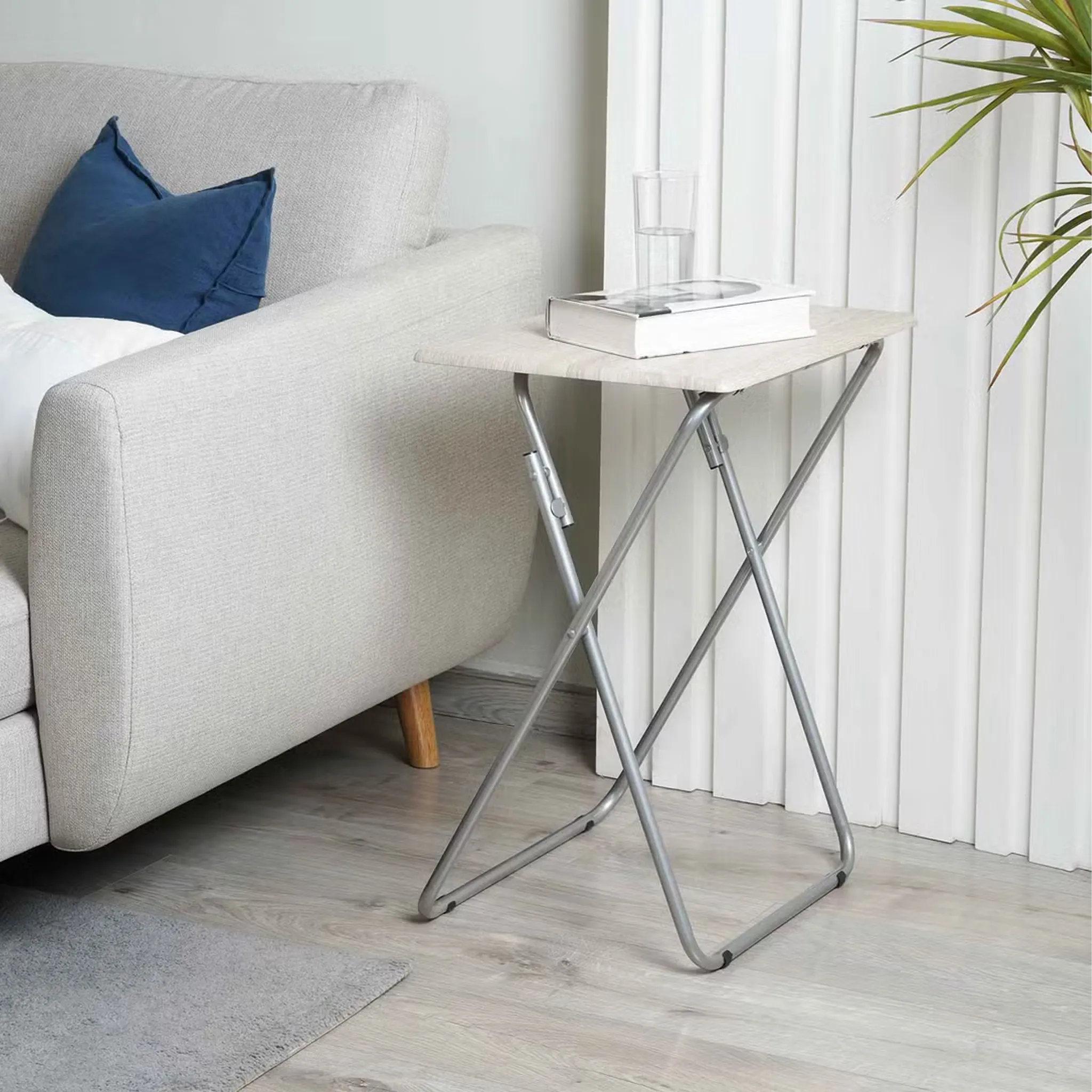 Foldable End Oynx Elegant - Table Fast shipping White