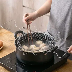 Foldable Fry Basket 17$ TODAY ONLY