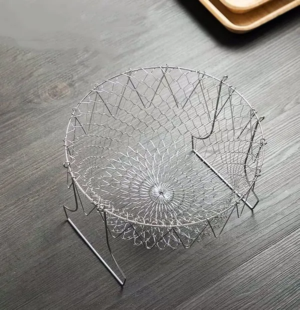 Foldable Fry Basket 17$ TODAY ONLY