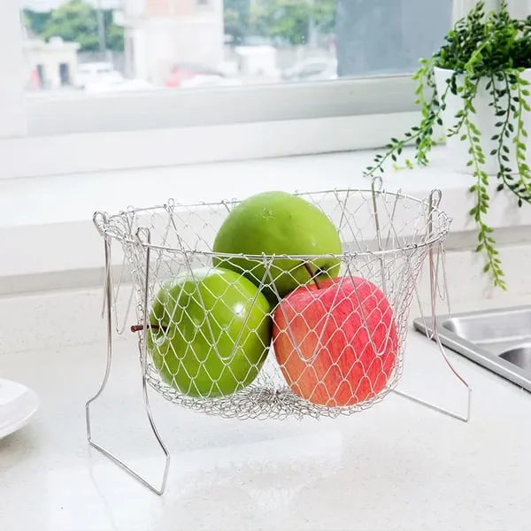 Foldable Fry Basket 17$ TODAY ONLY