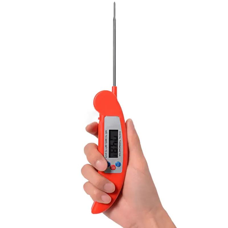 Folding Food Thermometer for Cooking and Baking