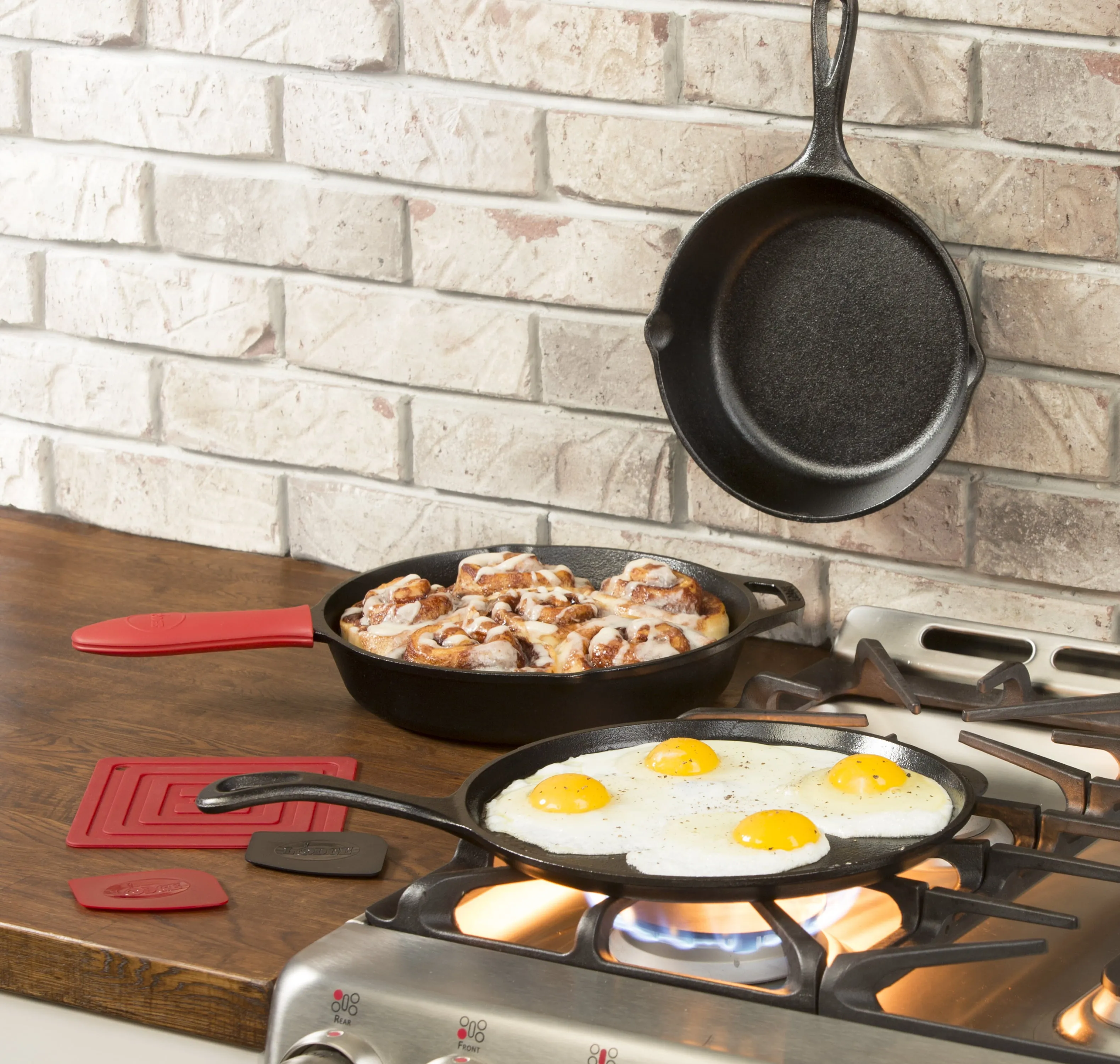 Free Shipping Lodge Cast Iron 10.5" Seasoned Griddle
