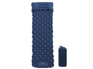 Full catalog Mat Sleeping Camping Air Modern design Inflatable Pad Sleeping Pillow Mattress with Navy Blue