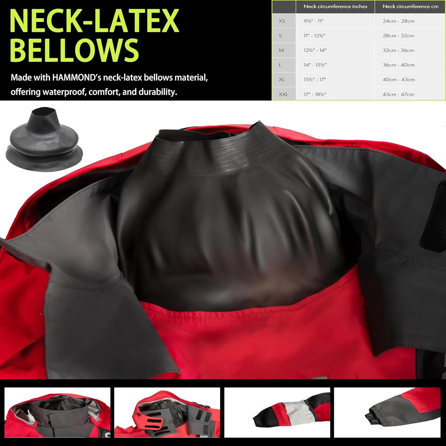 FWG Men's 3L-Gore Pro Tex Dry Suit – Waterproof, Breathable, Durable – Ideal for Extreme Conditions
