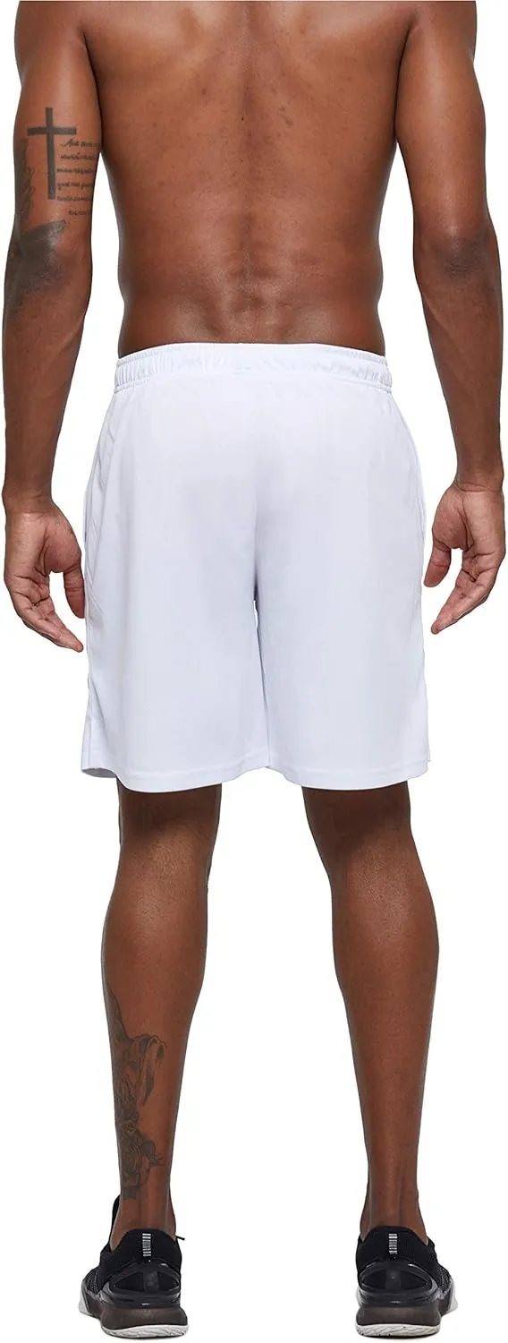 G Gradual Men's Workout Running Shorts Quick Dry Lightweight Gym Shorts with Zip Pockets