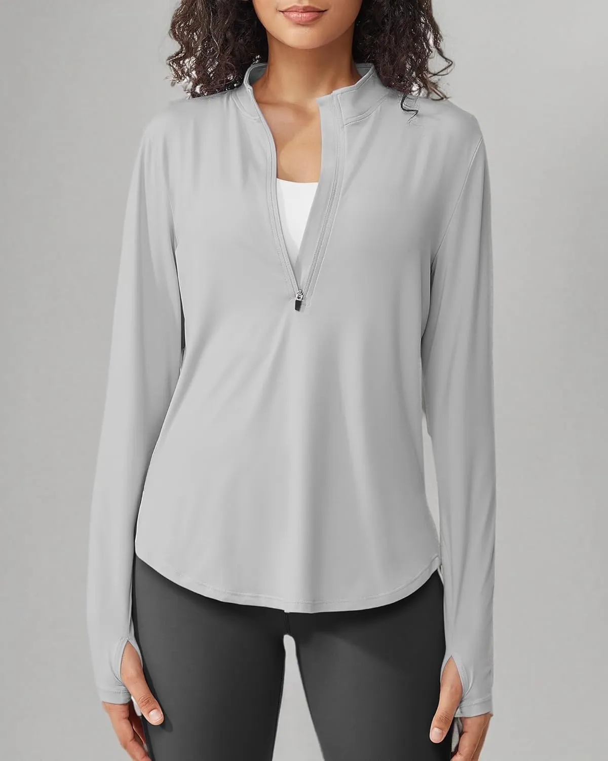 G4Free Womens UPF 50  Sun Shirts Lightweight Quick Dry Long Sleeve Workout Tops Lightweight Running Pullover