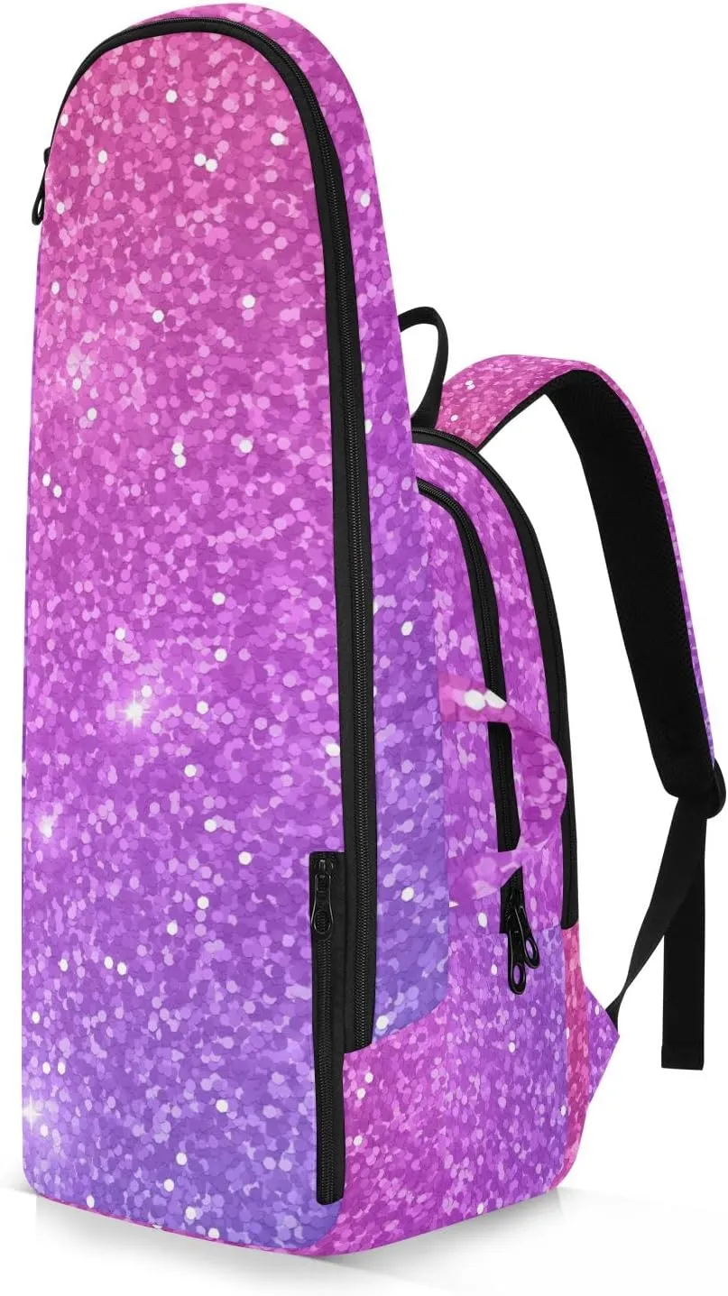 GAIGEO Racket Bag, Multiple Storage Compartments, Foldable Racket Pocket
