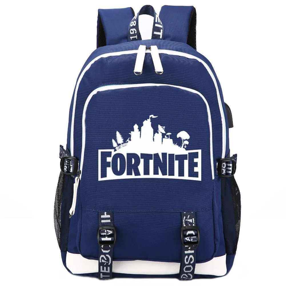 Game Fortnite Luminous USB Student Backpack CSSO086