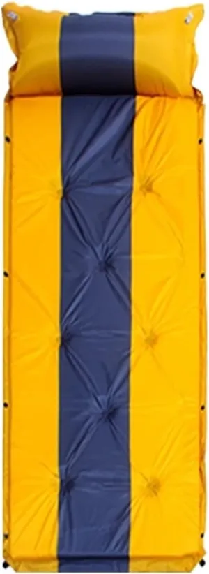 GaRcan Automatic Inflatable Sleeping Mat Outdoor Tent Mat Family Camping Bed Lunch Waterproof Mat (Single 3cm a)