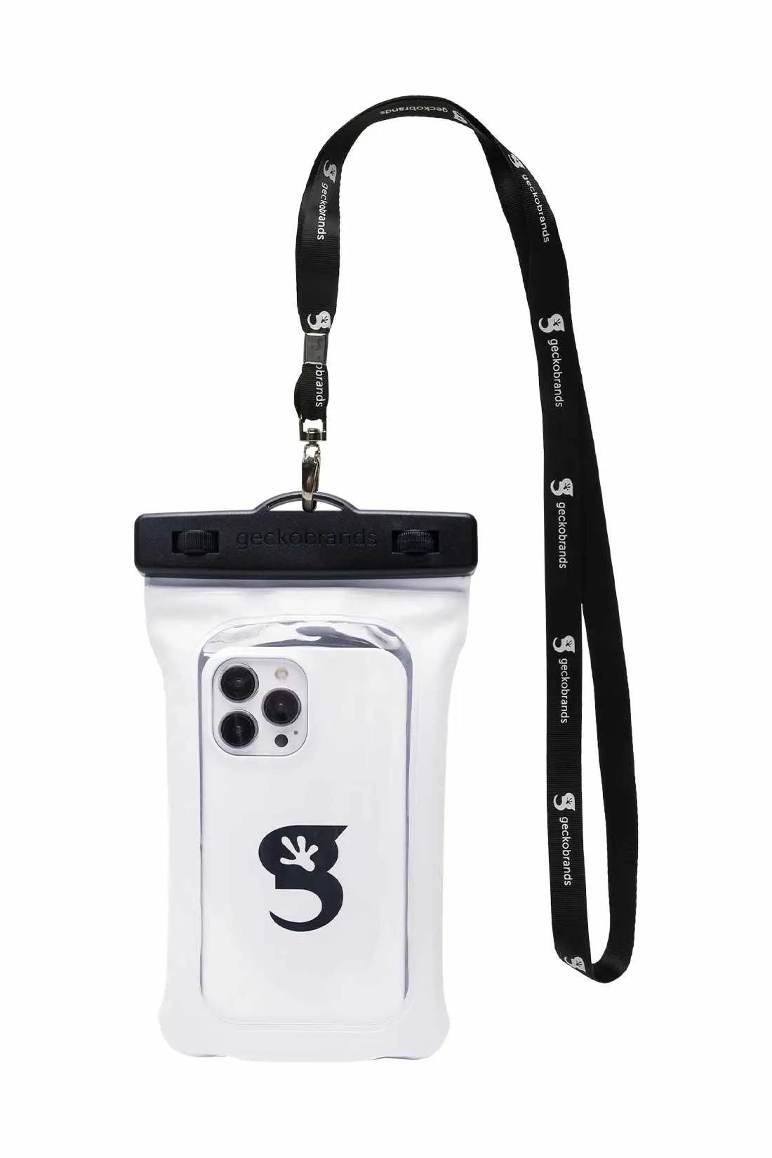 Gecko White Float Phone Dry Bag