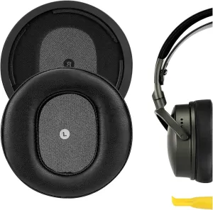 Geekria QuickFit Replacement Ear Pads Compatible with Audeze Maxwell Wireless Headphones, Ear Cushions, Repair Parts (Black)