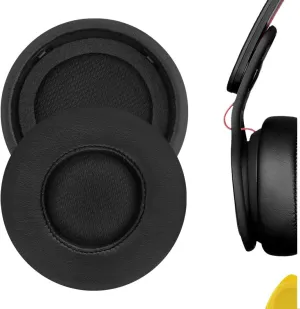 Geekria QuickFit Replacement Ear Pads for Monster Beats MIXR Headphones Ear Cushions, Repair Parts (Black)