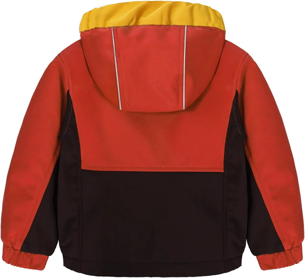 GEMYSE Toddler Boys Jacket Waterproof Baby Kids Windbreaker Jacket Fleece Toddler Coat Spring Fall Outerwear