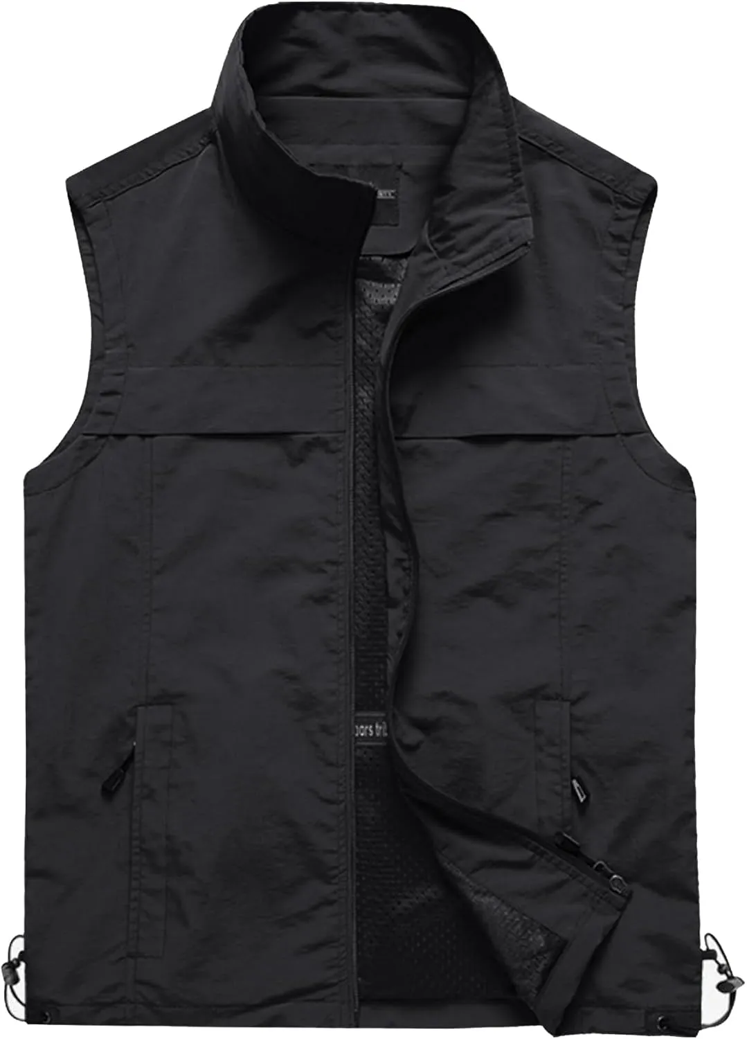 Gihuo Men's Lightweight Quick Dry Outdoor Multi Pockets Fishing Vest