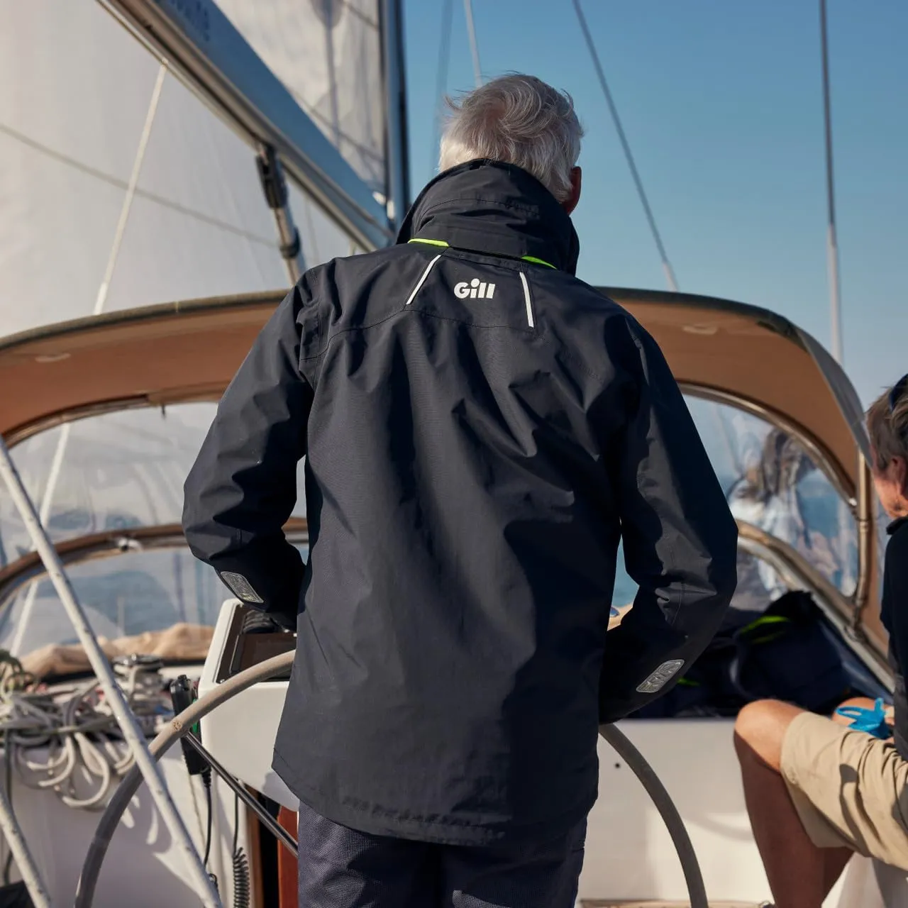 Gill Mens OS3 Coastal Sailing Jacket - Waterproof, Breathable & Stain Repellent