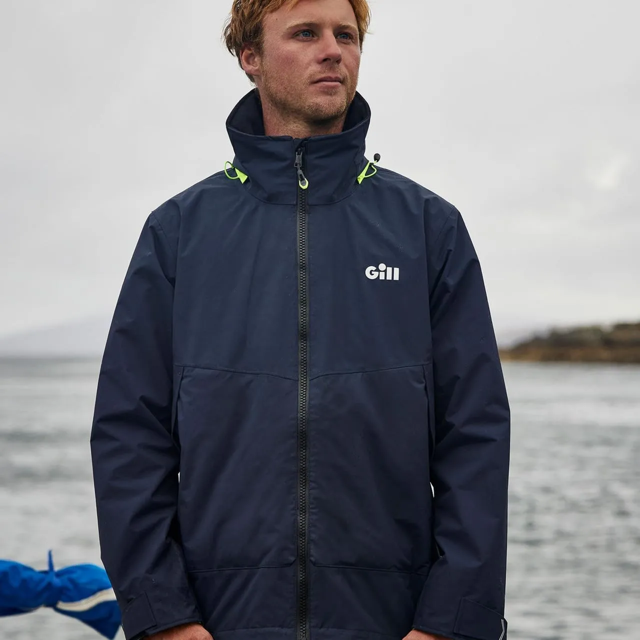 Gill Mens OS3 Coastal Sailing Jacket - Waterproof, Breathable & Stain Repellent