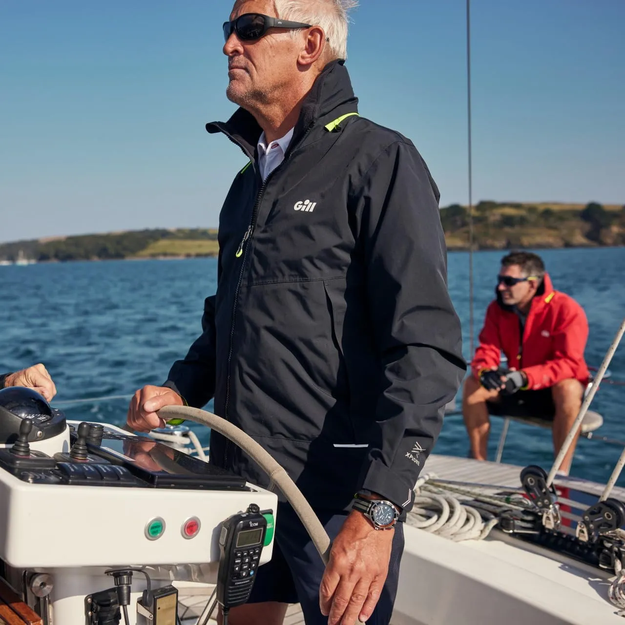 Gill Mens OS3 Coastal Sailing Jacket - Waterproof, Breathable & Stain Repellent