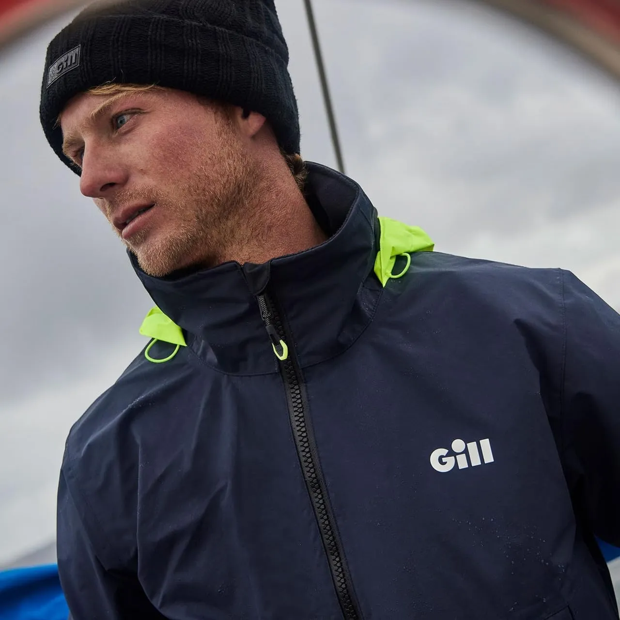 Gill Mens OS3 Coastal Sailing Jacket - Waterproof, Breathable & Stain Repellent