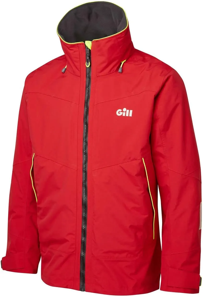 Gill OS3 Mens Coastal Sailing Jacket - Waterproof & Stain Repellent