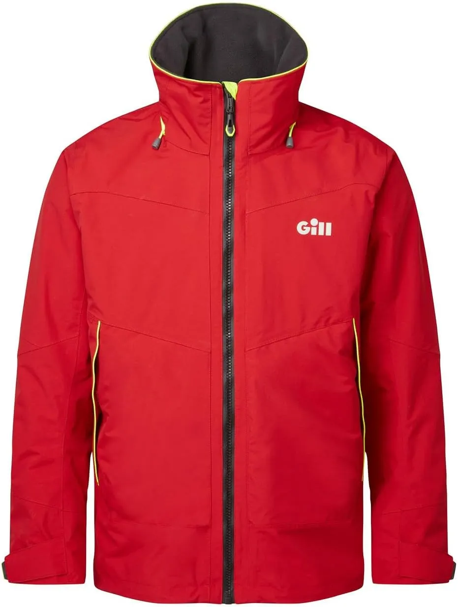 Gill OS3 Mens Coastal Sailing Jacket - Waterproof & Stain Repellent