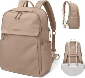 GOLF SUPAGS Women Laptop Backpack with Separate Laptop Compartment Fits 15.6 Inch Notebook Casual Daypack for Work Travel College Backpack Book Bags