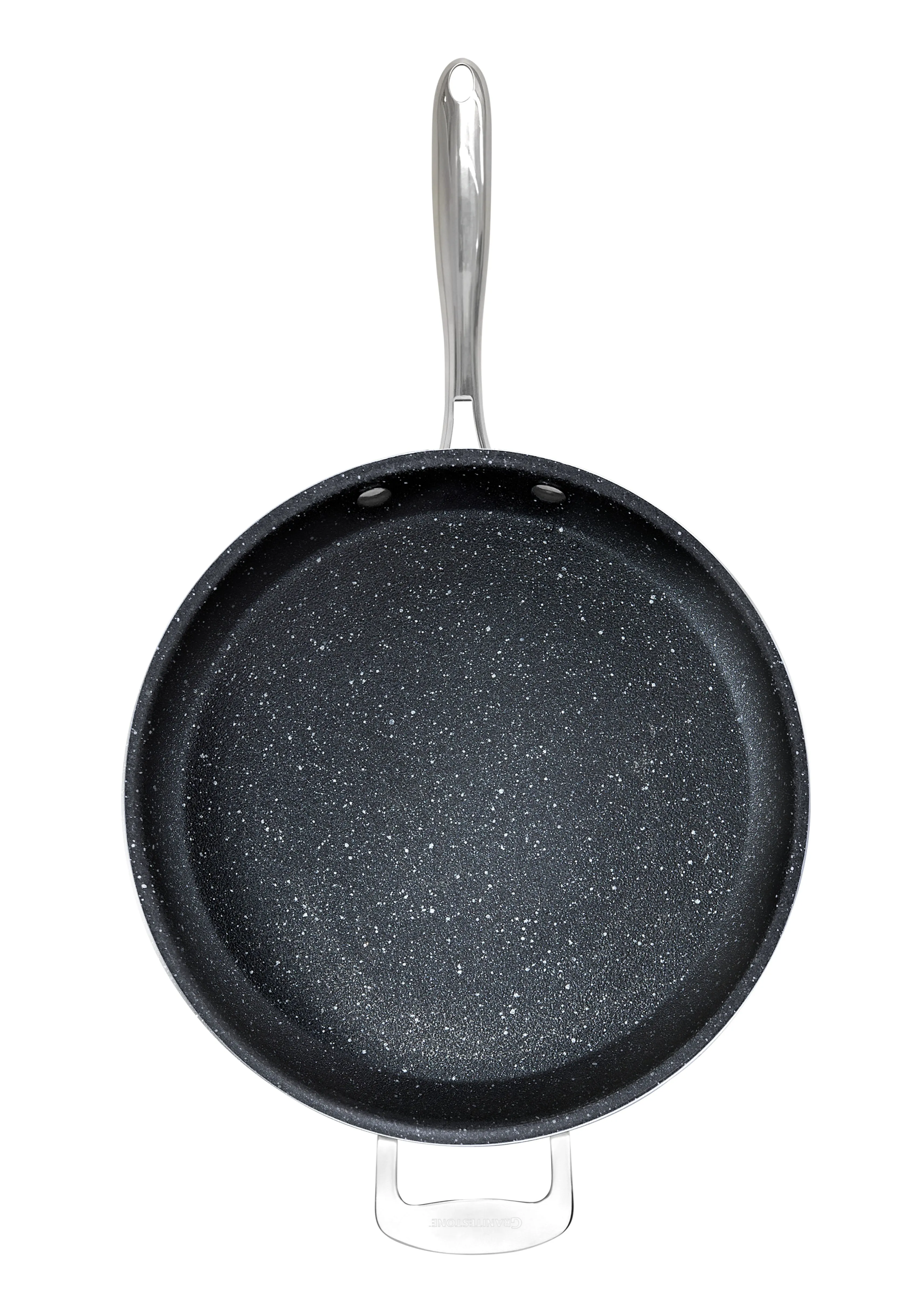 Granitestone Nonstick 14 inch Nonstick Frying Pan, Family Sized Open Skillet