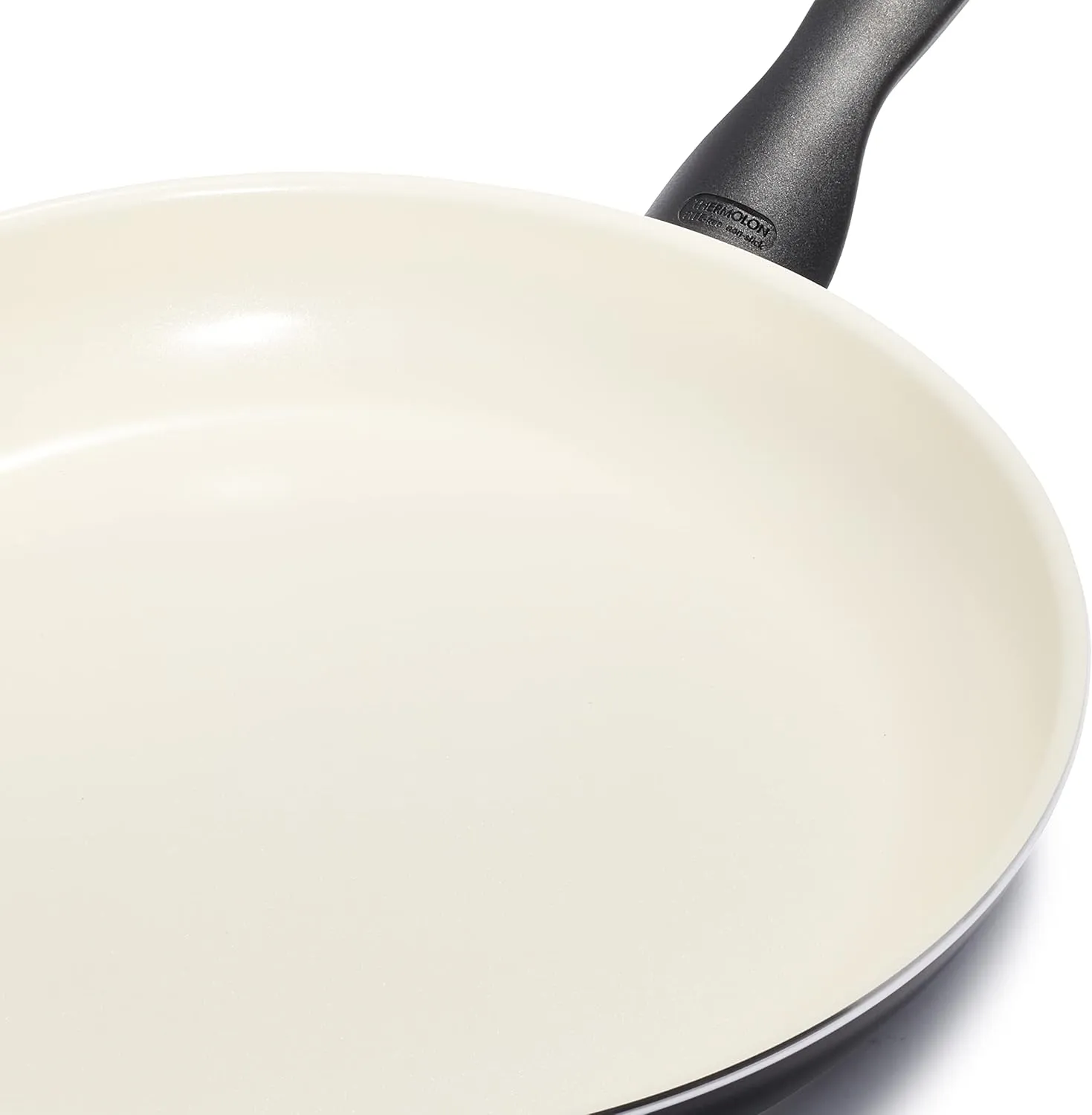 GreenPan Rio Healthy Ceramic Nonstick 20cm and 26cm Frying Pan Skillet Set, PFAS-Free, Dishwasher Safe, Black