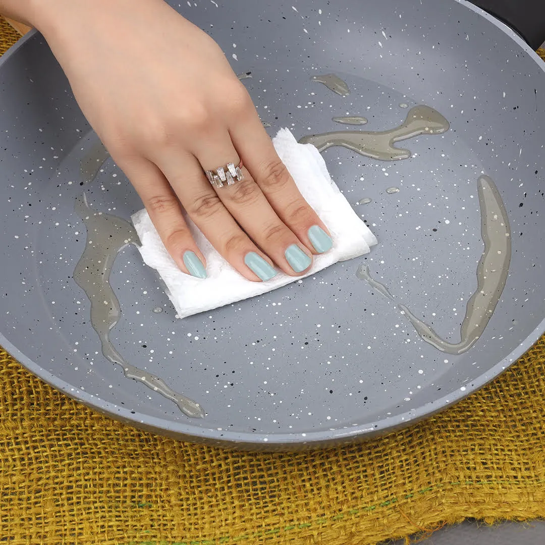 Grey Non Stick Frying Pan