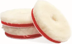 Griot's Garage BKW3 BOSS 3" Knitted Wool Pads (Set of 3)
