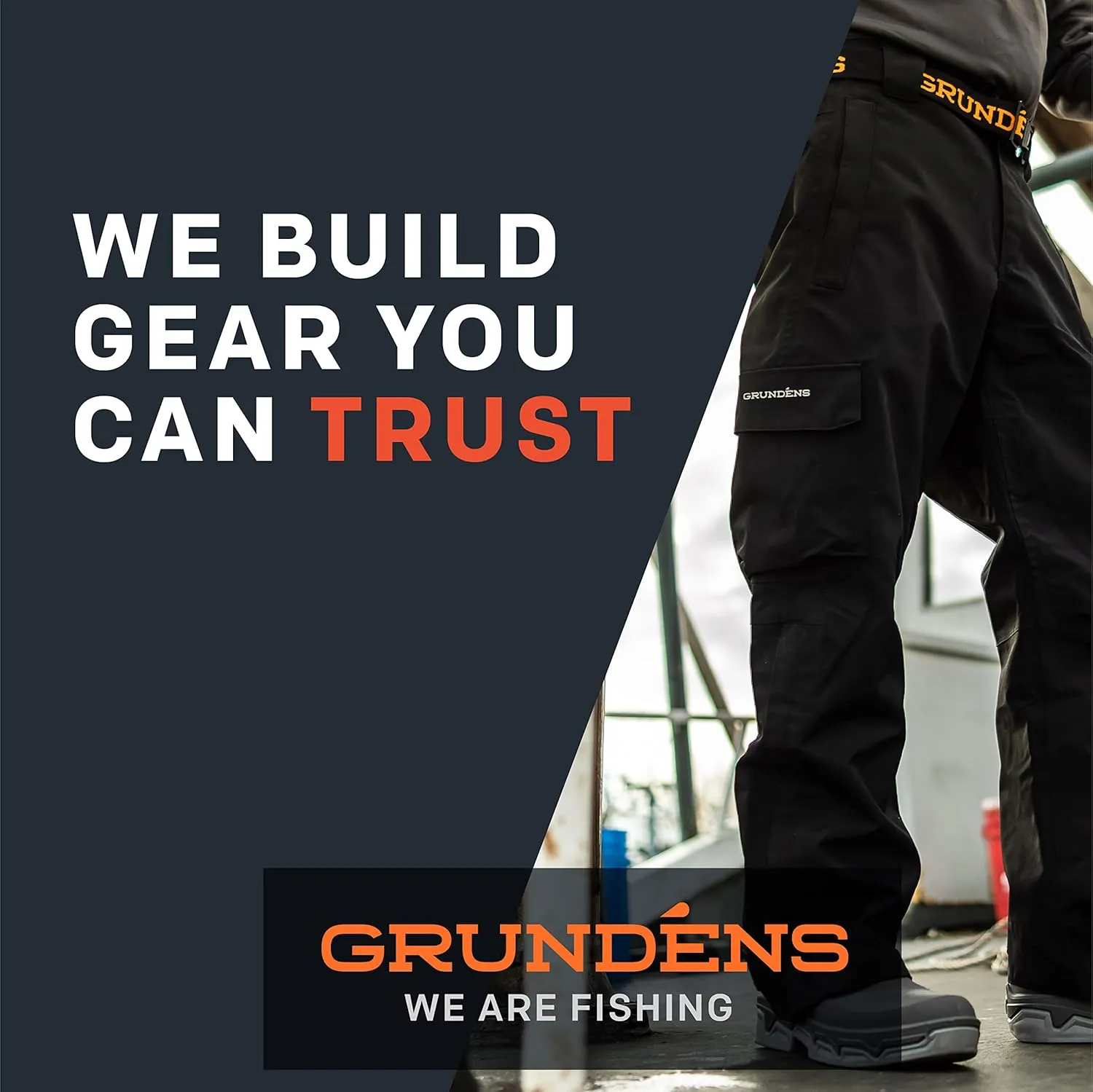 Grundéns Men’s Full Share Pant | Waterproof, Breathable