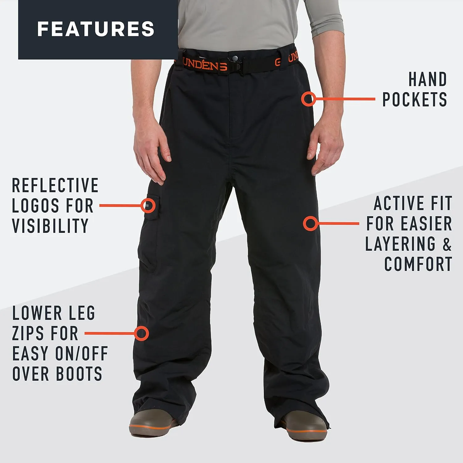 Grundéns Men’s Full Share Pant | Waterproof, Breathable