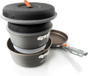 GSI Outdoors, Pinnacle Base Camper, 8-Piece Camp Cookset