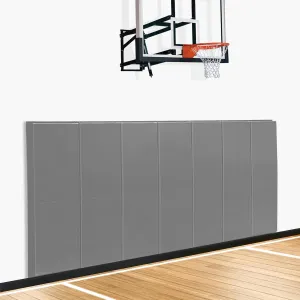 Gym Wall Padding, Basketball Court Wall Protector, 2" Thick Foam Protective Wall Mat for Wall Mount Basketball Hoops, Garage, Taekwondo - Waterproof & UV-Resistant