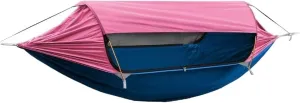 Hammock Bohemian Outdoor Camping Hammock 2.0 Version Mosquito Proof and Hammock with Sunshade Lightweight(Pink 2.0)