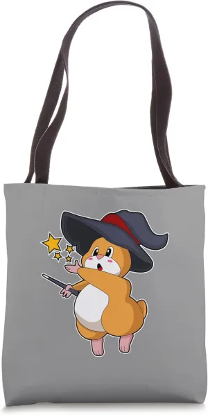 Hamster Wizard Magic wand Tote Bag