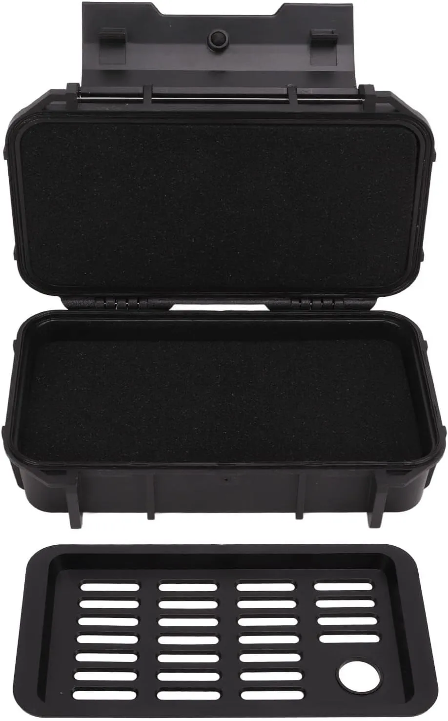 Hapivida Waterproof Dry Box Protective Case, 2Pcs Outdoor Waterproof Shockproof Boxs ABS Plastic Storage Tool Box for Camping, Fishing, Hiking, Water Sports