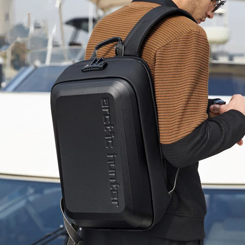 Hard Shell Men's Anti-theft College Students Bag