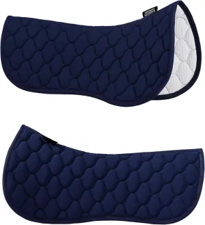 Harrison Howard Half Pad for Horse Riding Saddle Pad English Cushioning Saddle Pad Soft Breathable Pad for Horses