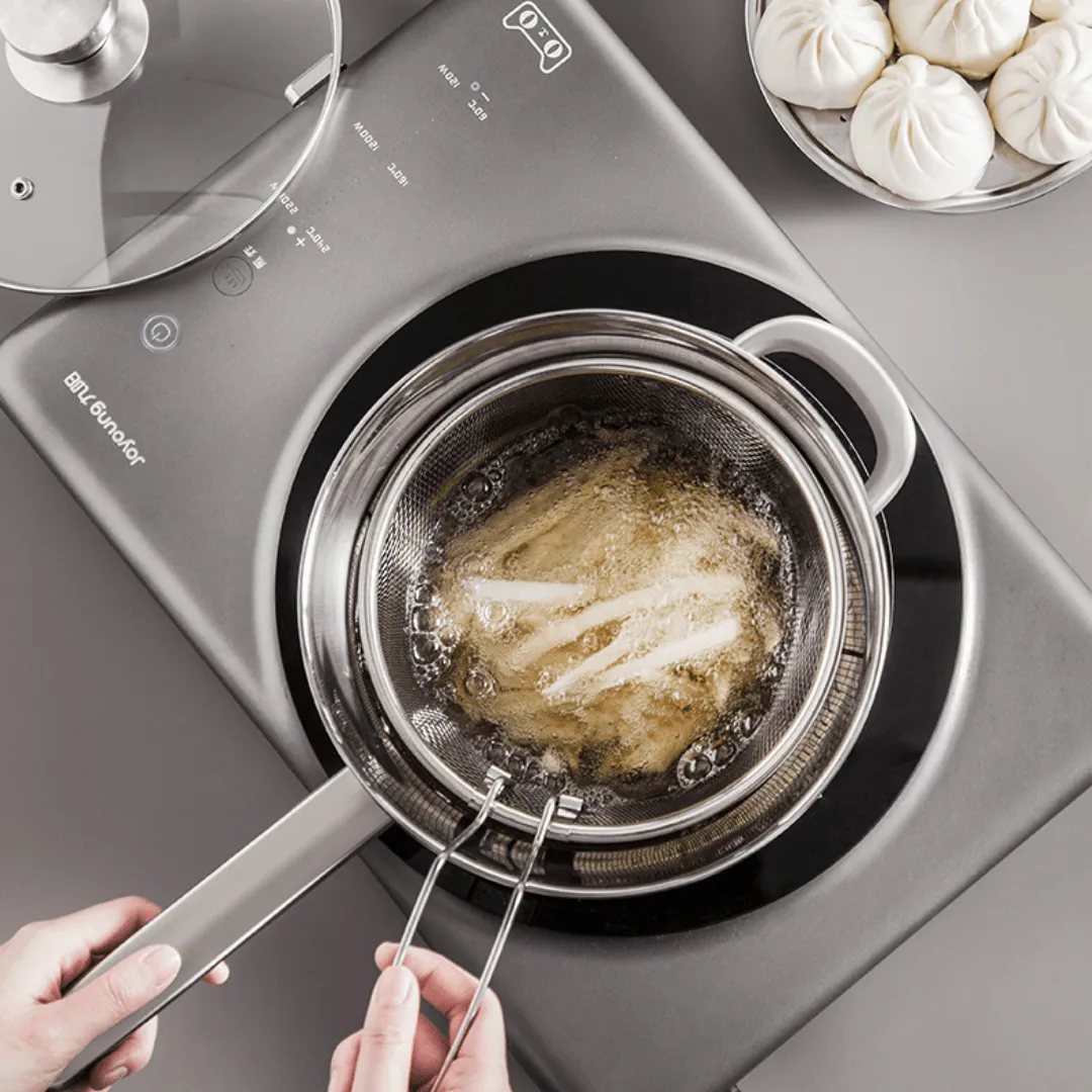 Heat Master Fry & Steam Cookpot