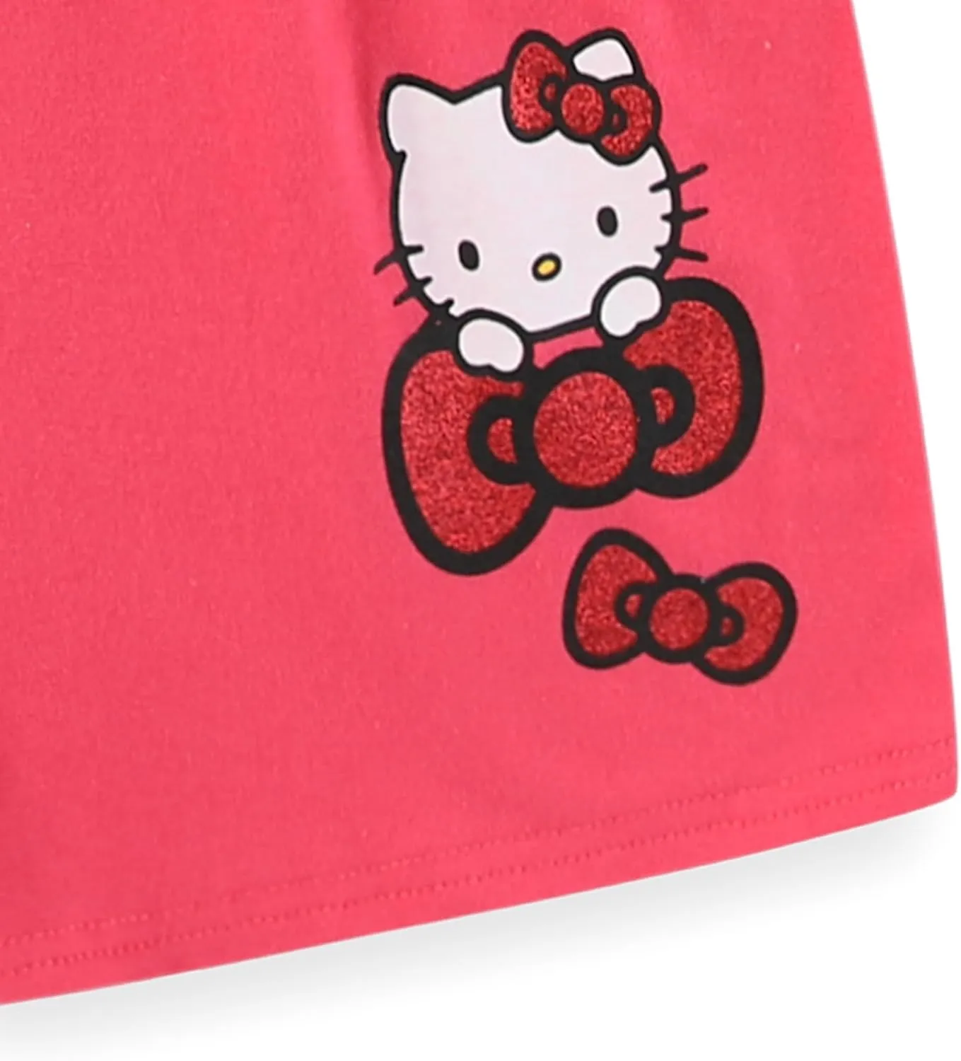Hello Kitty Sanrio Girls 2 Pack Rompers for Toddlers and Big Kids