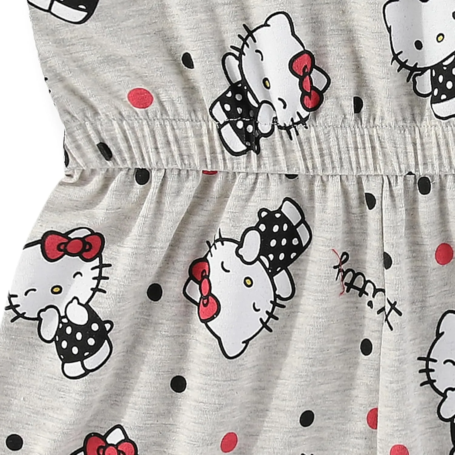 Hello Kitty Sanrio Girls 2 Pack Rompers for Toddlers and Big Kids